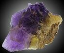 Cubic Purple/Yellow Fluorite - Cave-in-Rock, Illinois #31357-2
